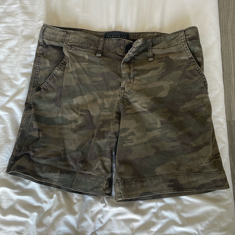 Sanctuary Clothing Camo Shorts